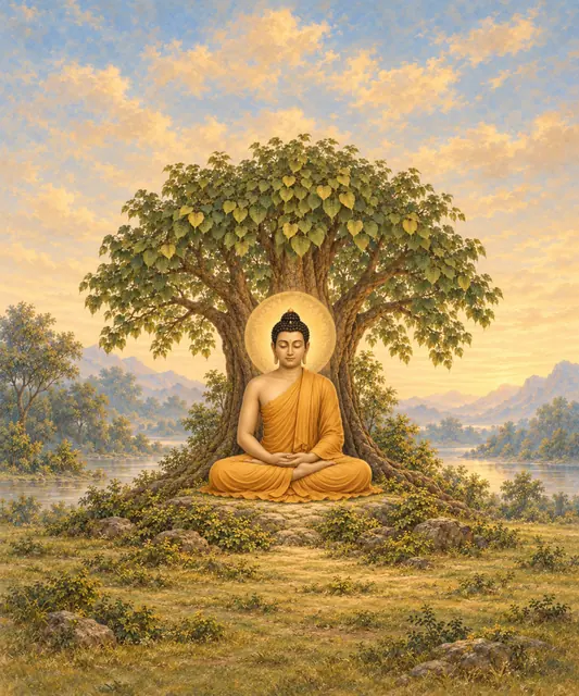 Buddha Under the Bodhi Tree
