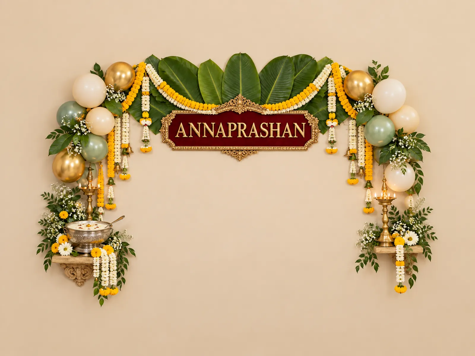 Annaprashan Backdrop backdrop artwork