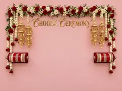 Chooda Ceremony Backdrop