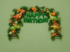 Dinosaur Birthday Backdrop