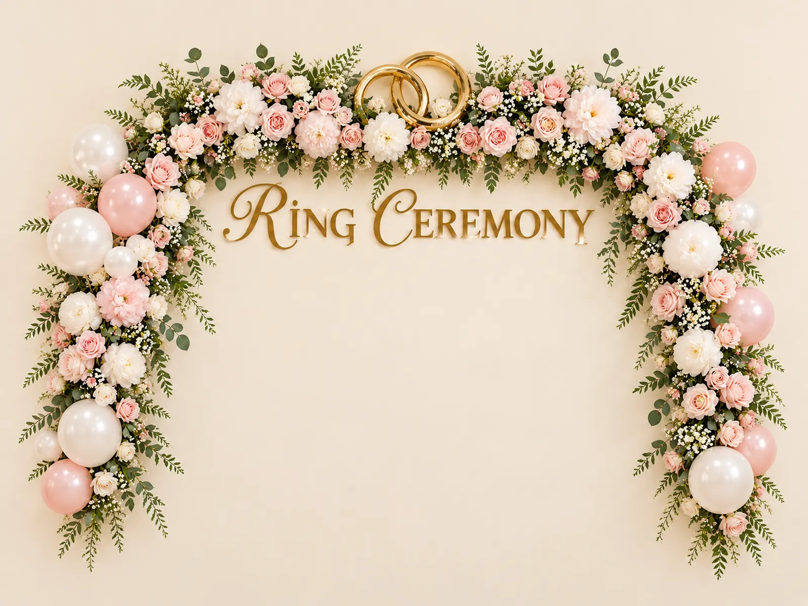 Engagement Ring Ceremony Backdrop backdrop artwork