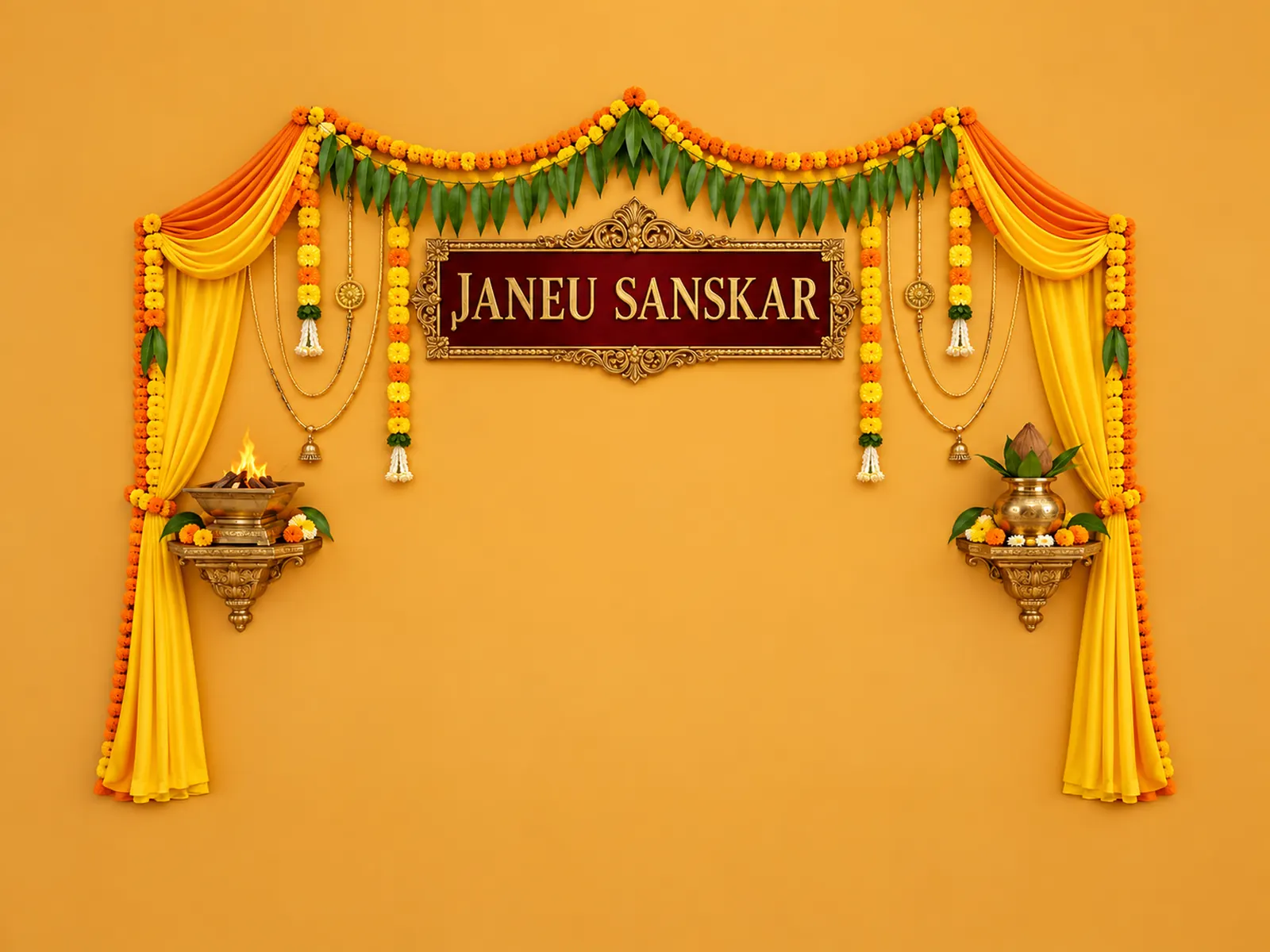 Janeu Sanskar Backdrop backdrop artwork