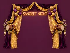 Sangeet Night Backdrop