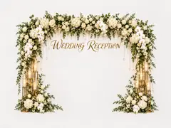 Wedding Reception Backdrop