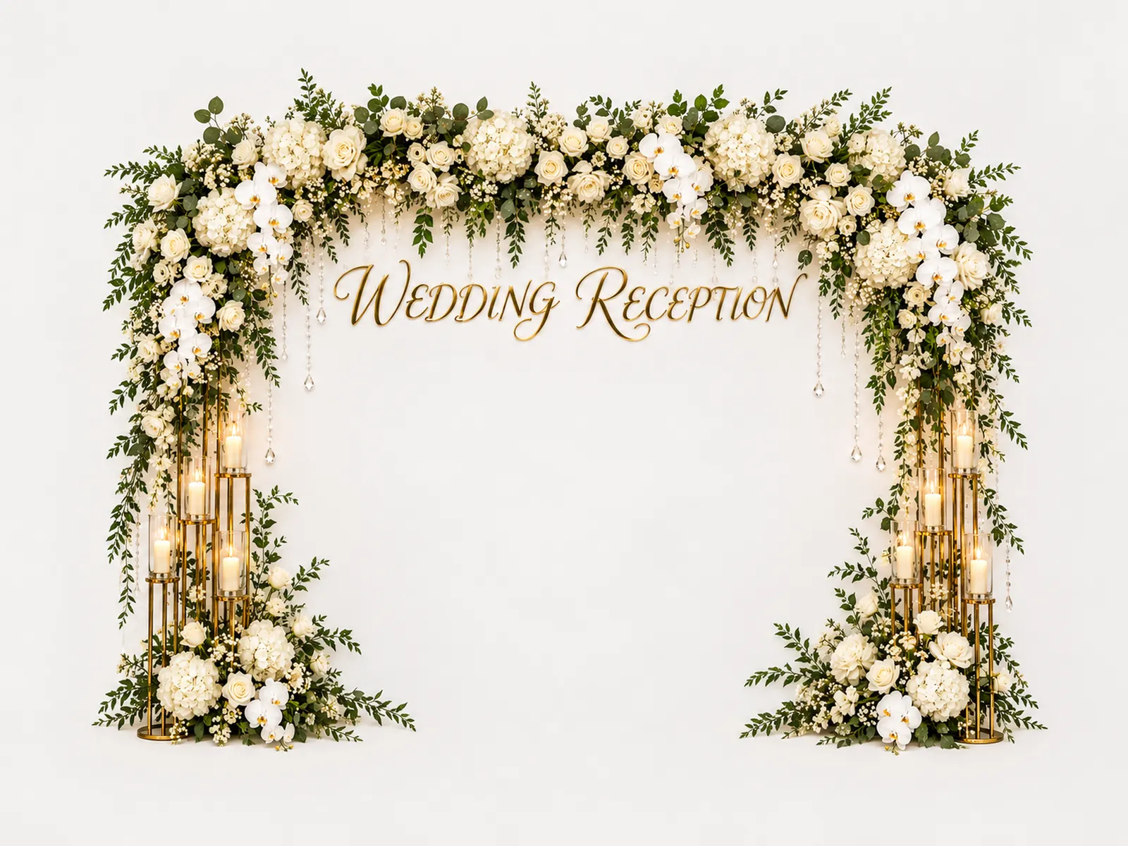 Wedding Reception Backdrop backdrop artwork