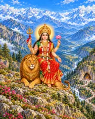 Mata Vaishno Devi in the Trikuta Hills