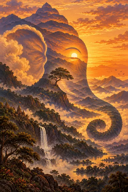 Ganesha's Sunrise Valley