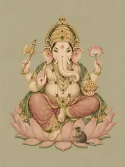 Mysore-Inspired Ganesha