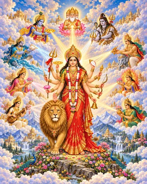 The Birth of Durga
