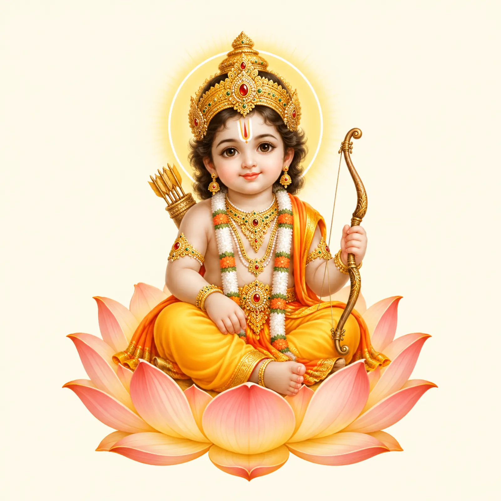 Ram Lalla wall tapestry artwork