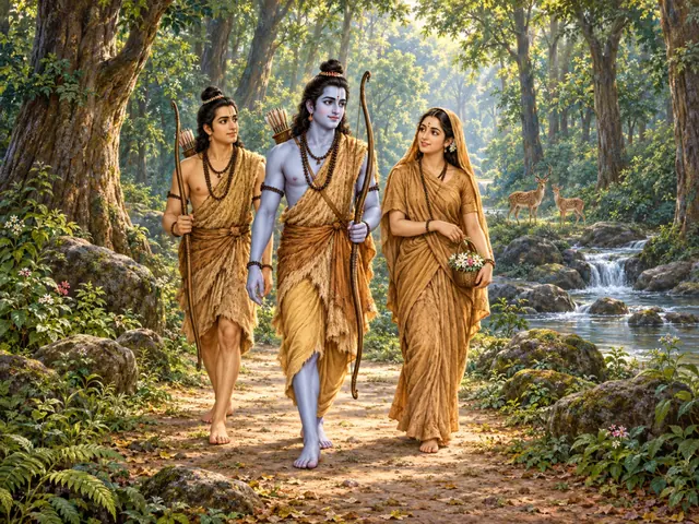 Ram Sita Lakshman in Vanvas