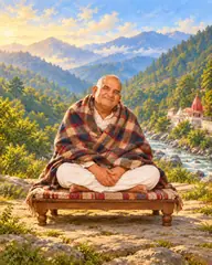 Neem Karoli Baba at Kainchi Dham