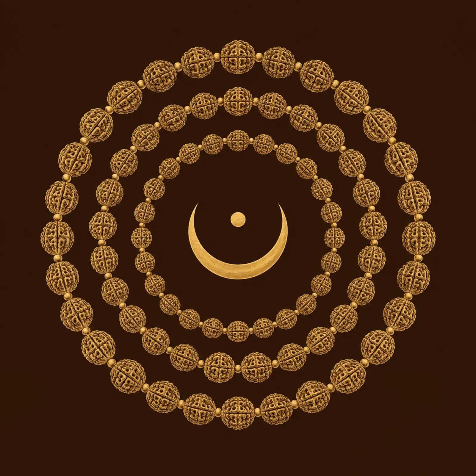 Rudraksha Sacred Geometry wall tapestry artwork
