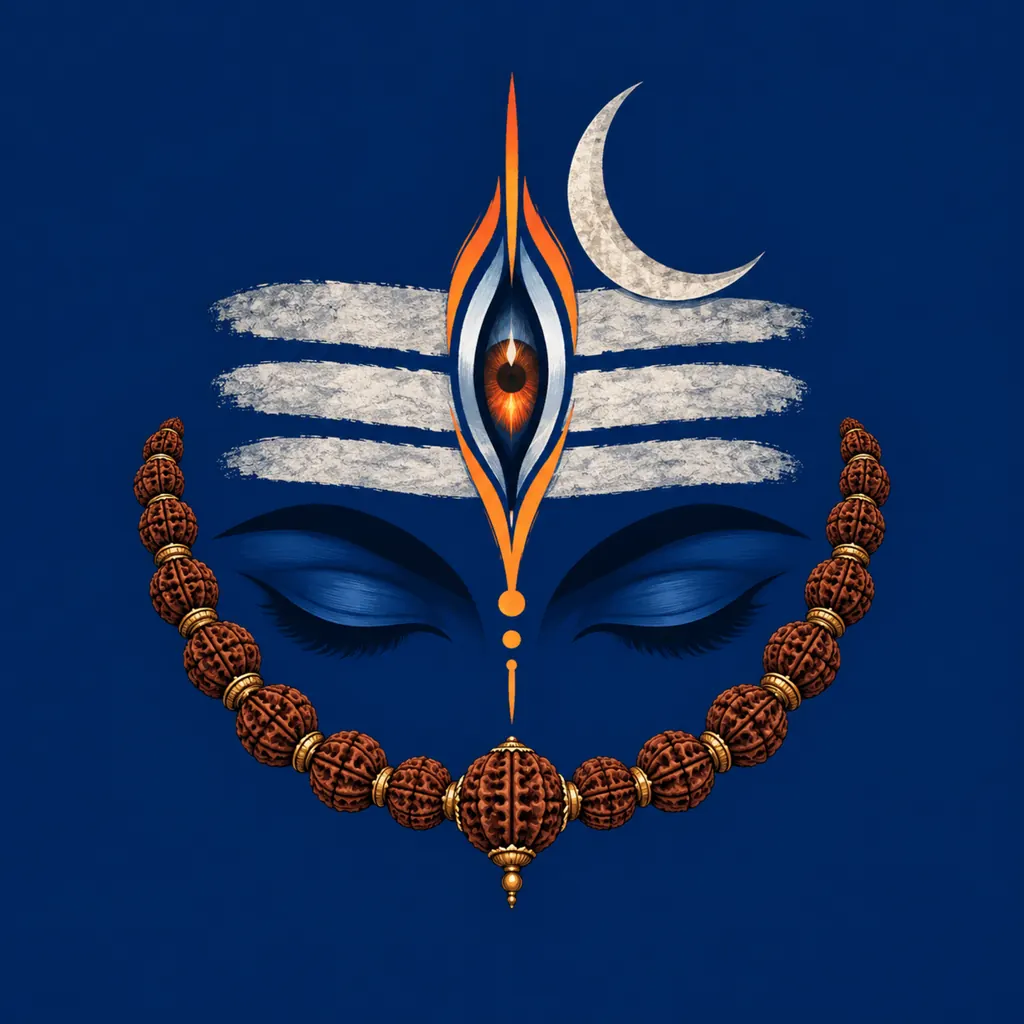 Shiva's Third Eye wall tapestry artwork