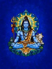 Stained Glass Shiva