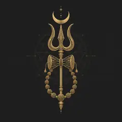 Trishul and Damaru