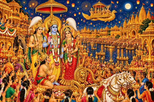 Rama's Glorious Return to Ayodhya